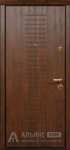 Металлическая входная дверь в частный дом №4 внутренняя - фото