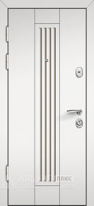 Глухая металлическая дверь с уплотнителем №16 внутренняя - фото