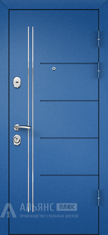 Фото «Дверь с отделкой Антик и сувальдным замком №2»